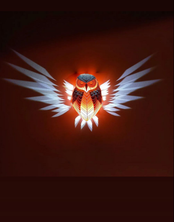 Owl Wall Lamp